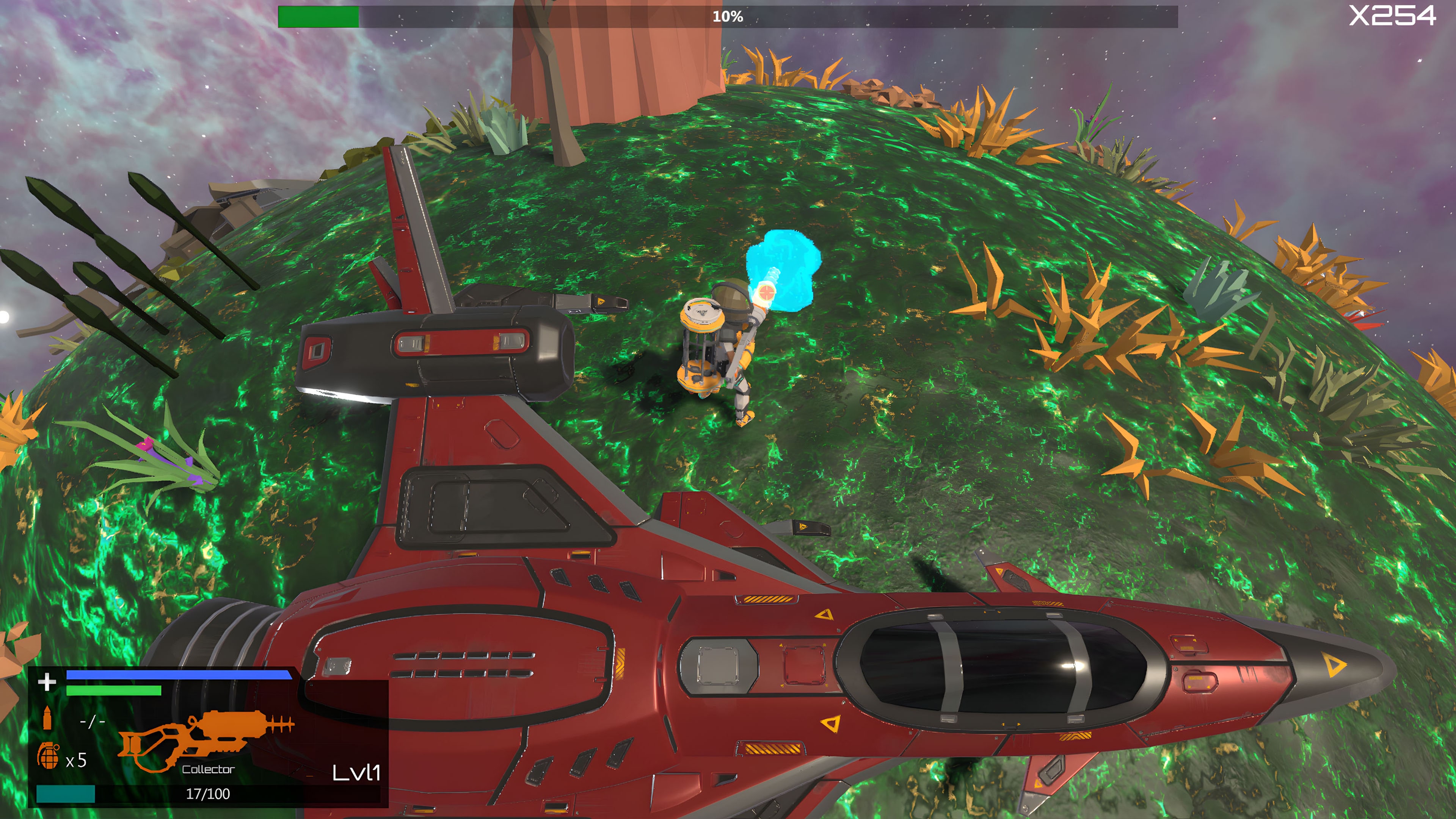 Space Planet Invader: Cosmic Power