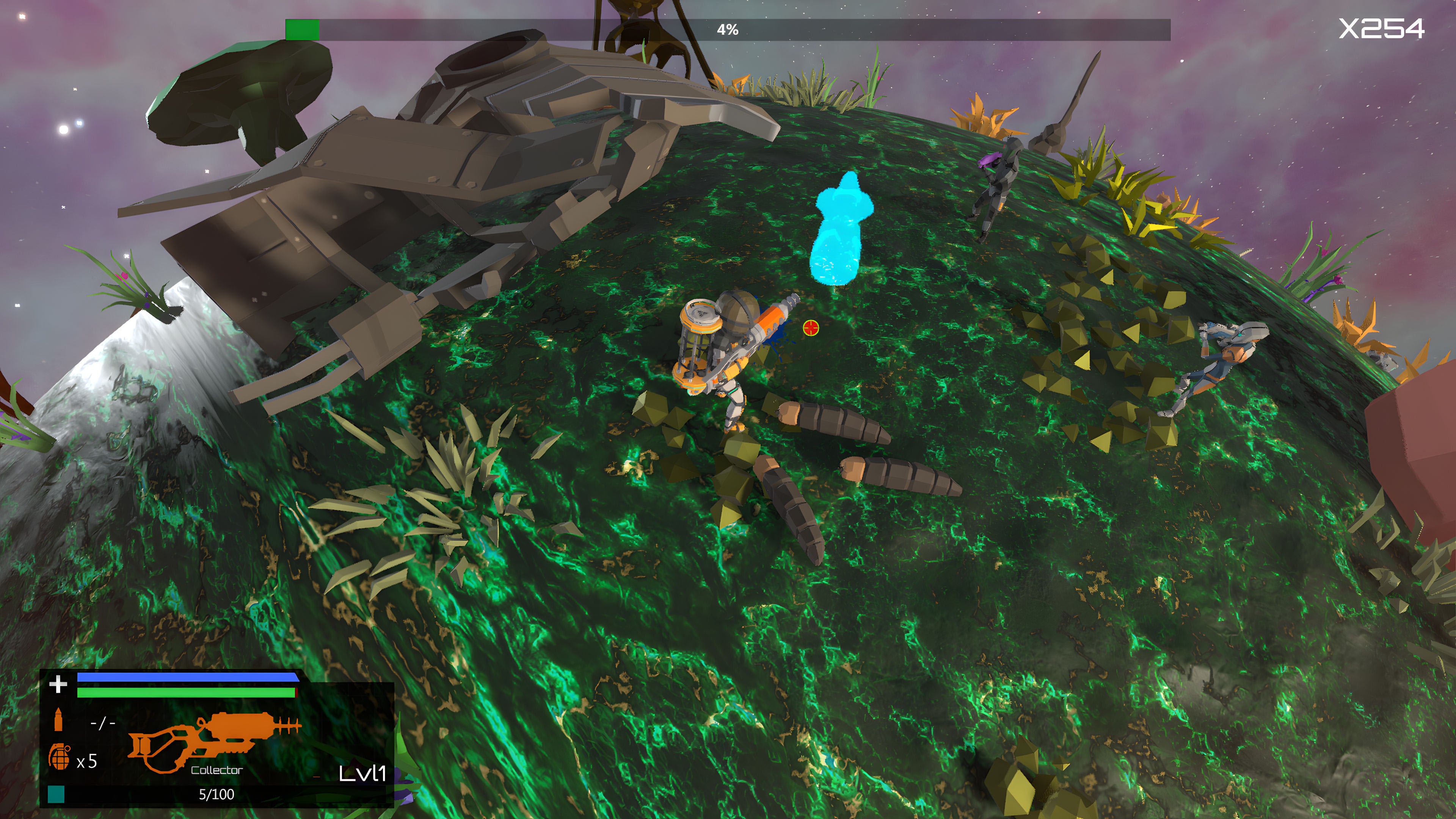 Space Planet Invader: Cosmic Power