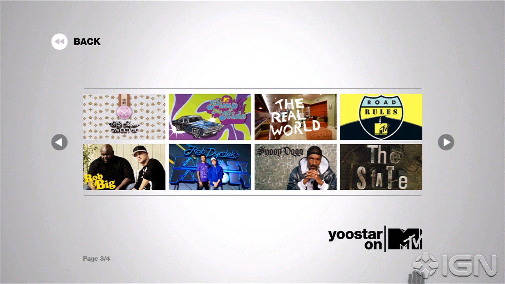 Yoostar on MTV