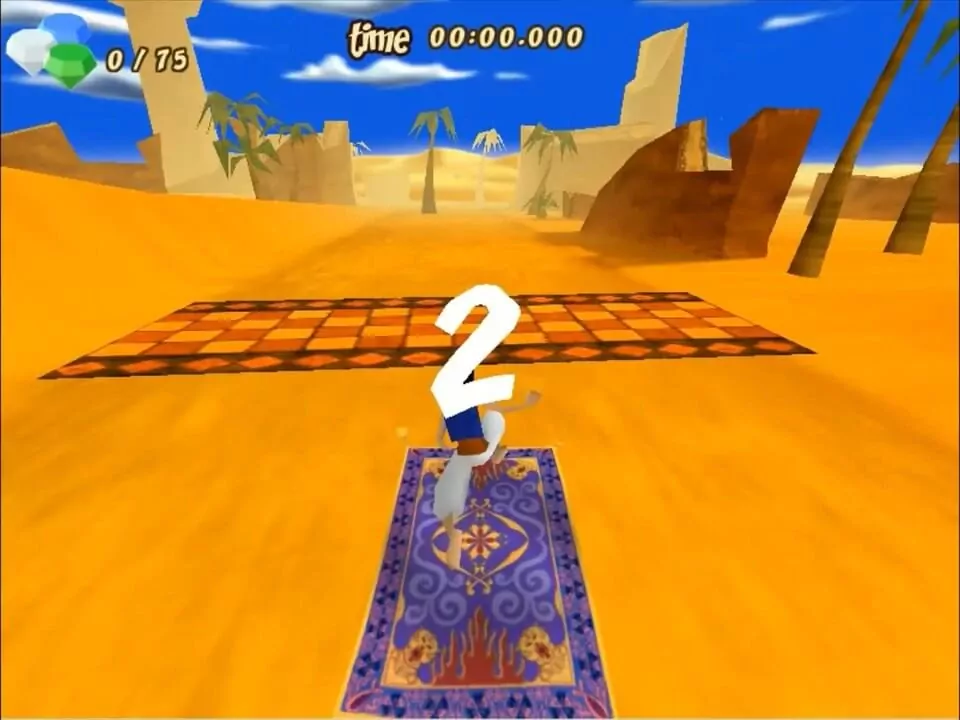 Aladdin Magic Carpet Racing