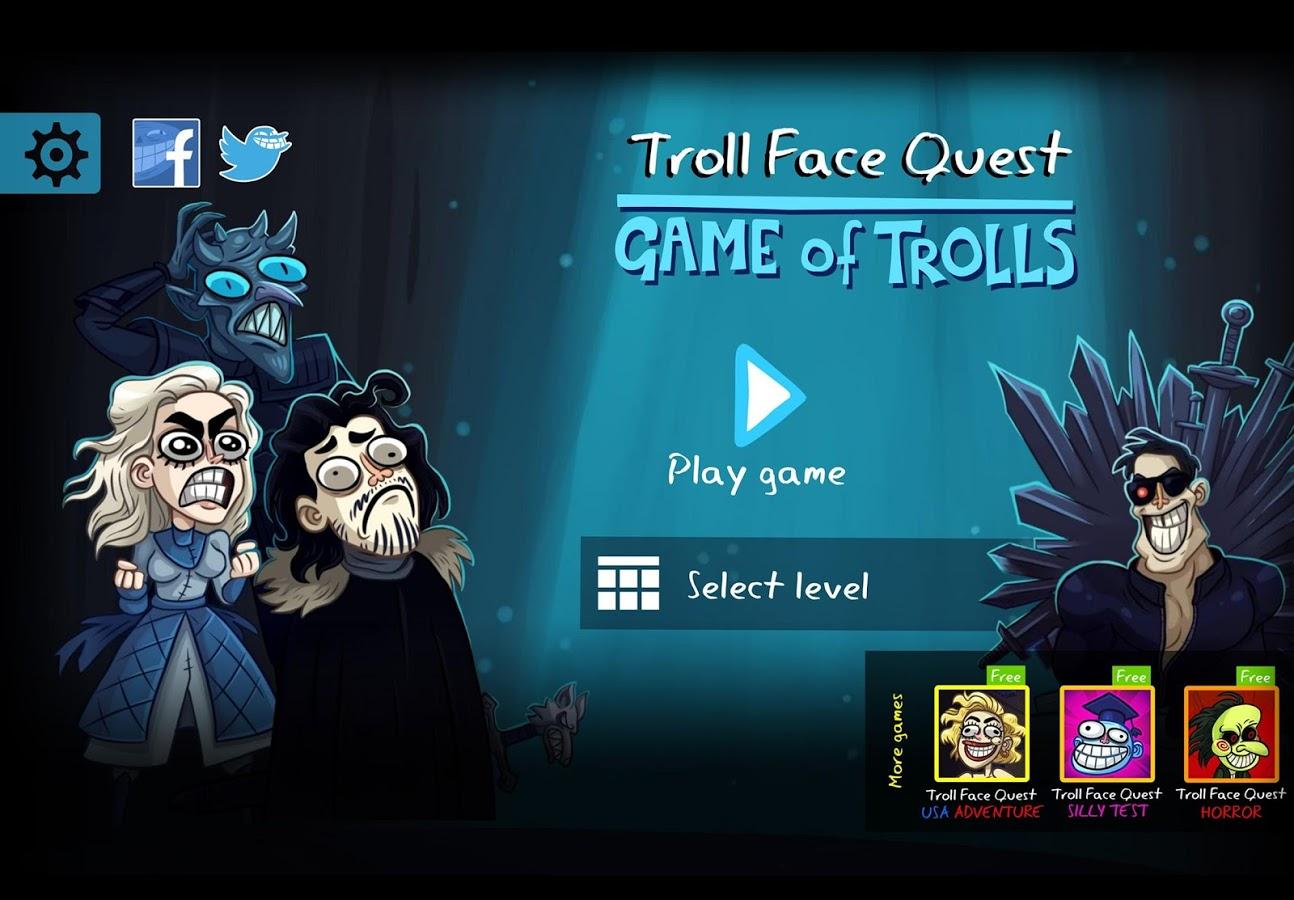 Troll Face Quest: Game of Trolls