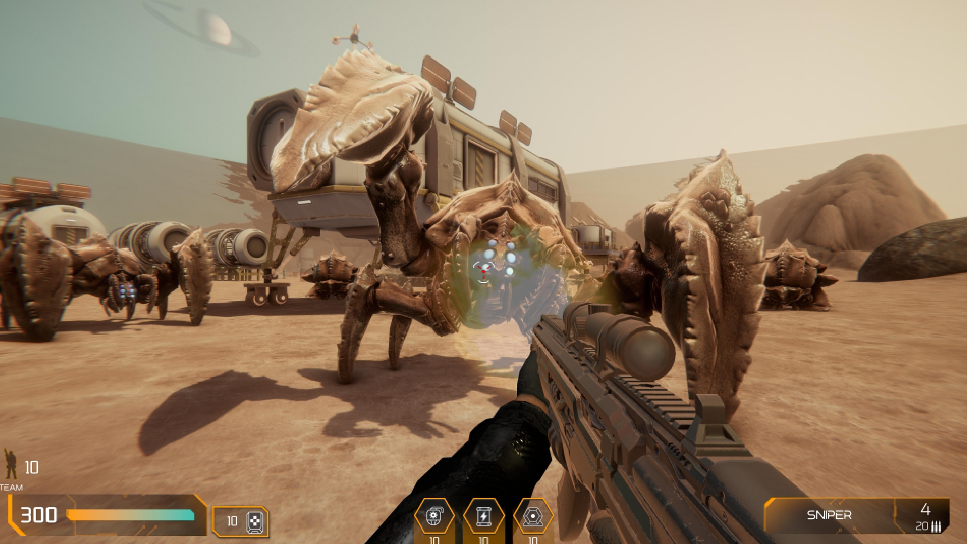 Mars Mayhem: Shooter Simulator Warfare