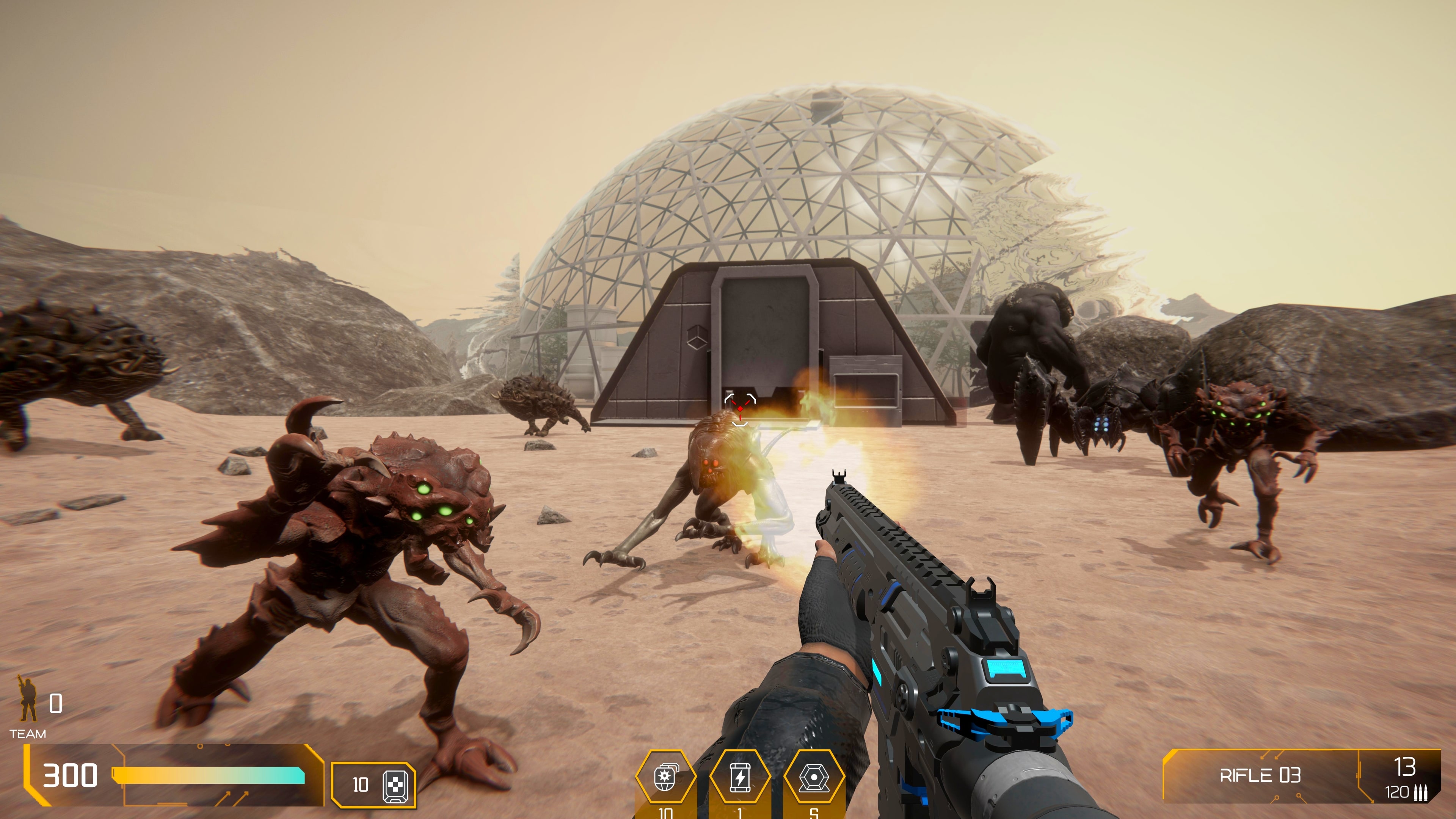 Mars Mayhem: Shooter Simulator Warfare