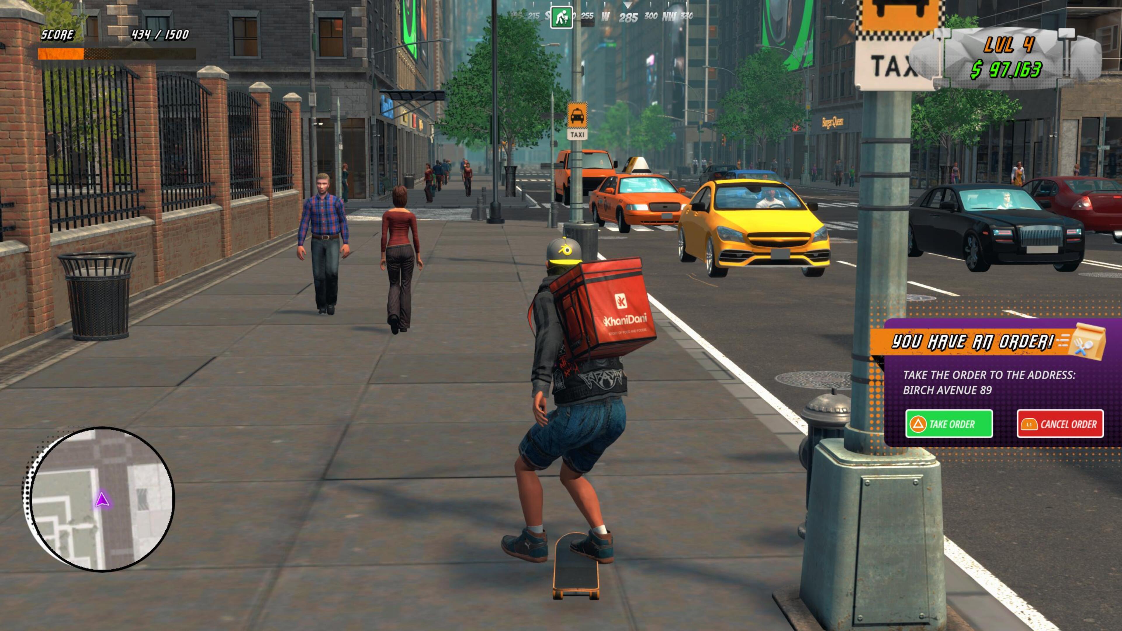 Urban Skater: Skateboard Delivery City Challenge