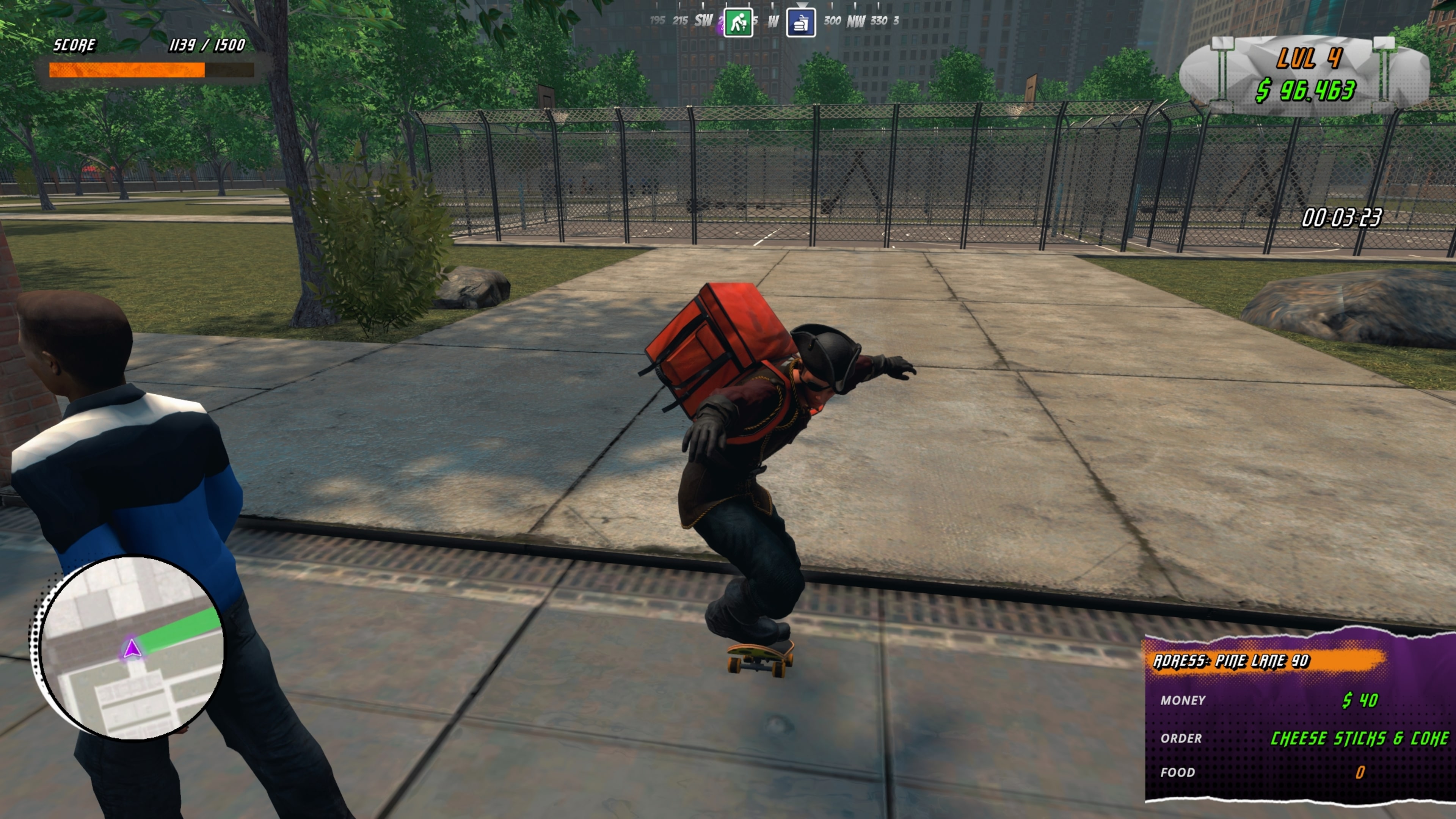 Urban Skater: Skateboard Delivery City Challenge