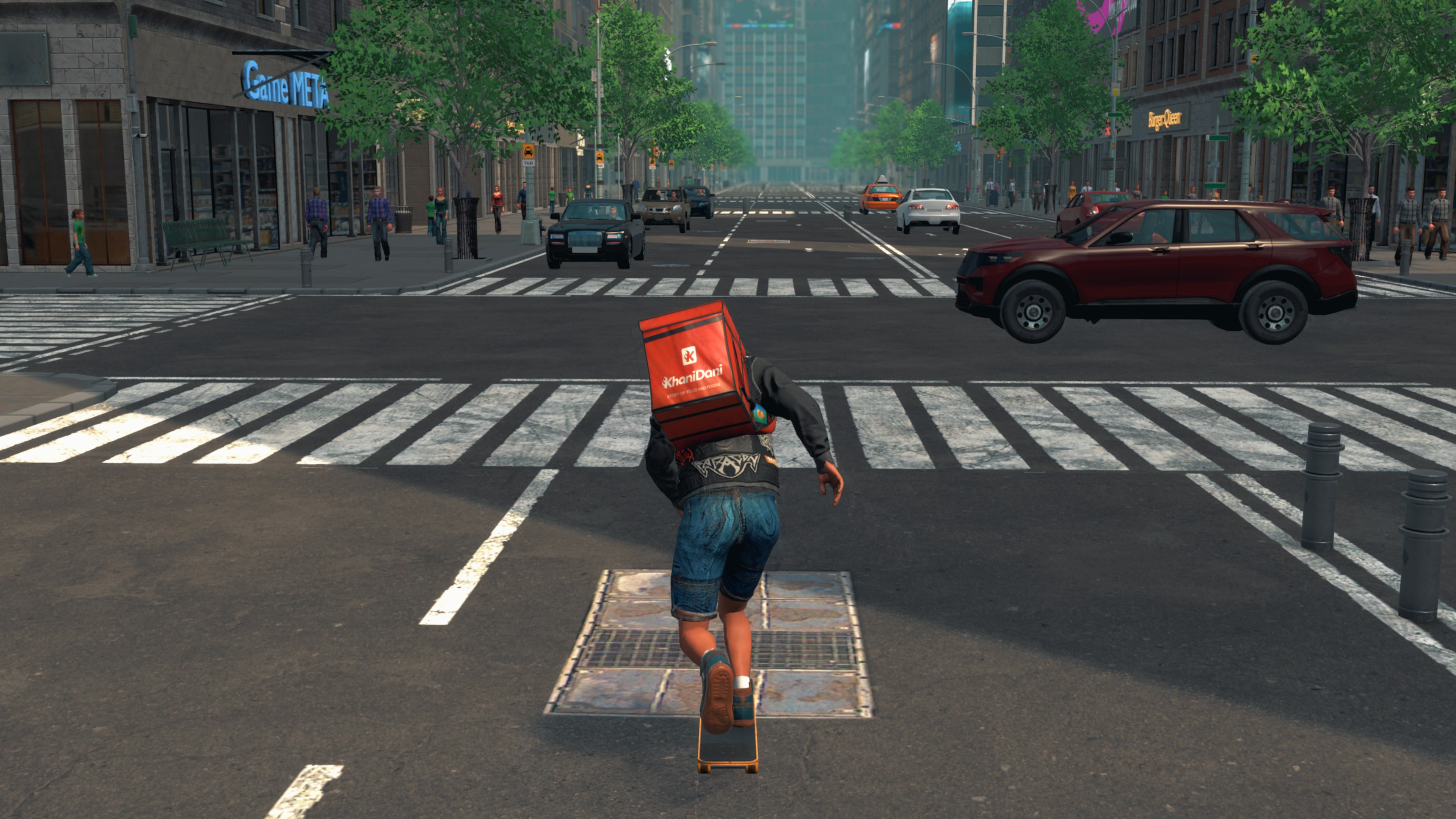 Urban Skater: Skateboard Delivery City Challenge