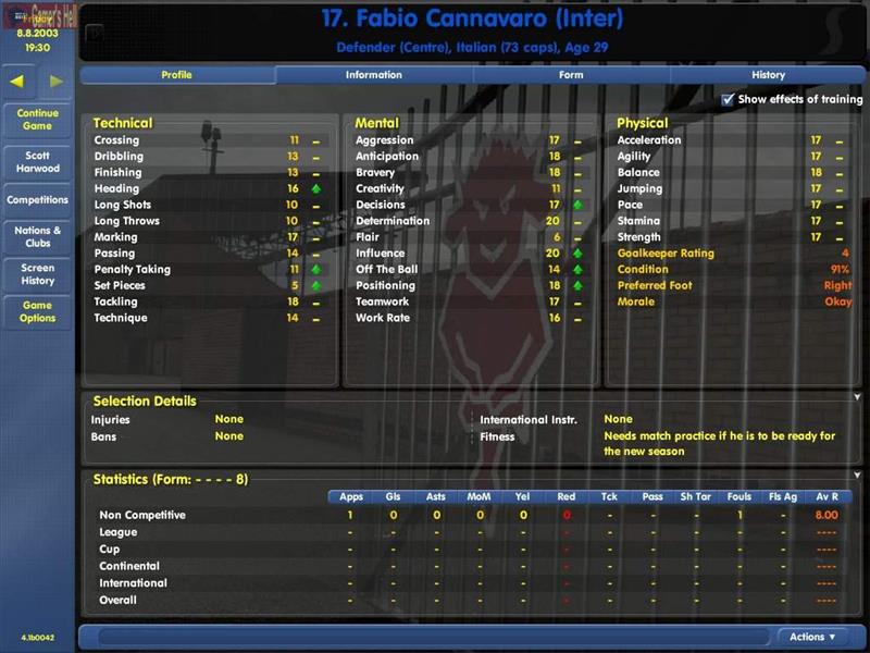 Championship Manager: Season 03/04