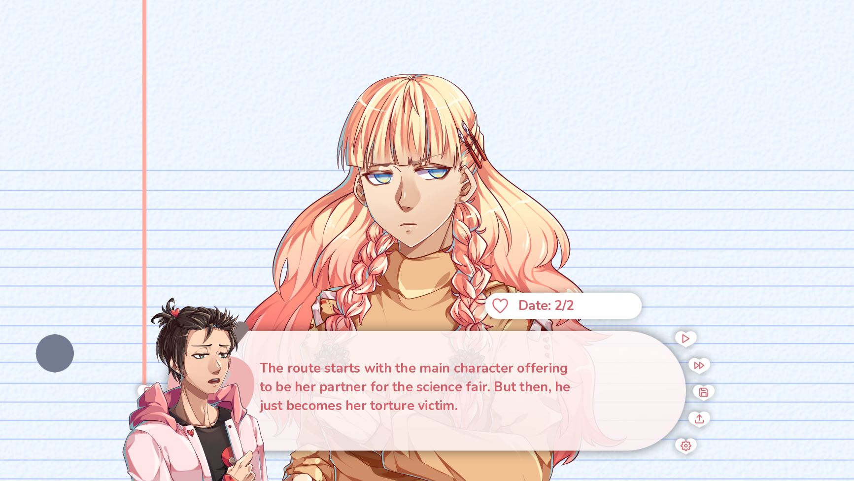 Stuck in a Yandere Visual Novel… HELP!!