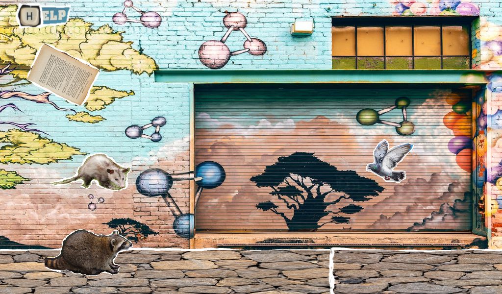 Raccoon &amp; Possum Just Want to Read a Book