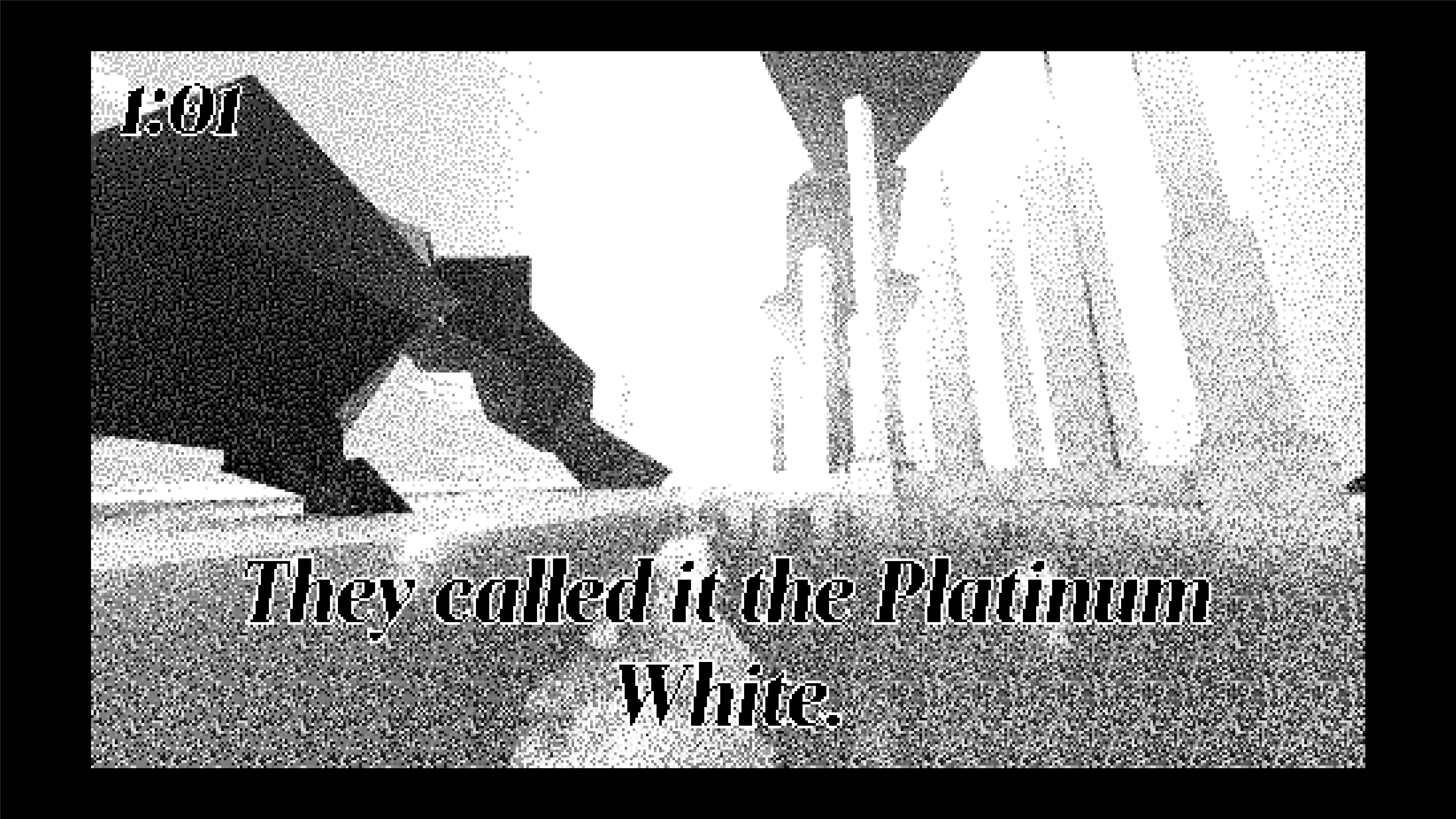 Platinum White