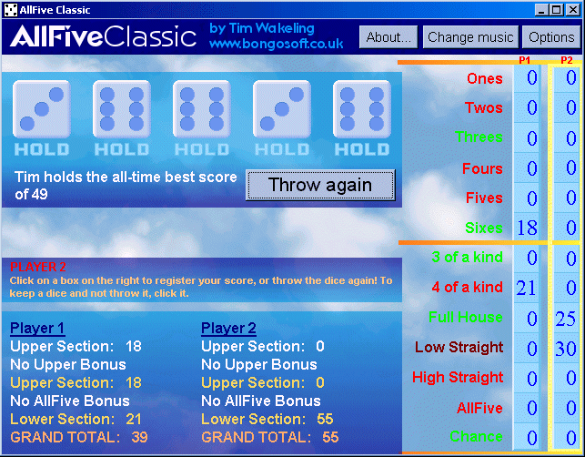 AllFive Classic