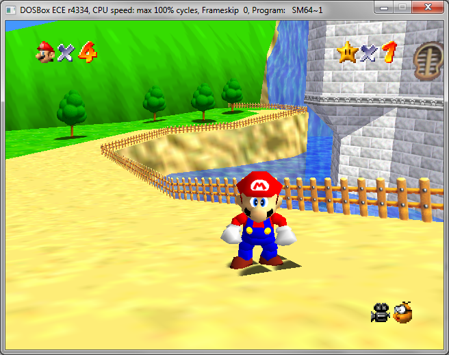 Super Mario 64 DOS Port