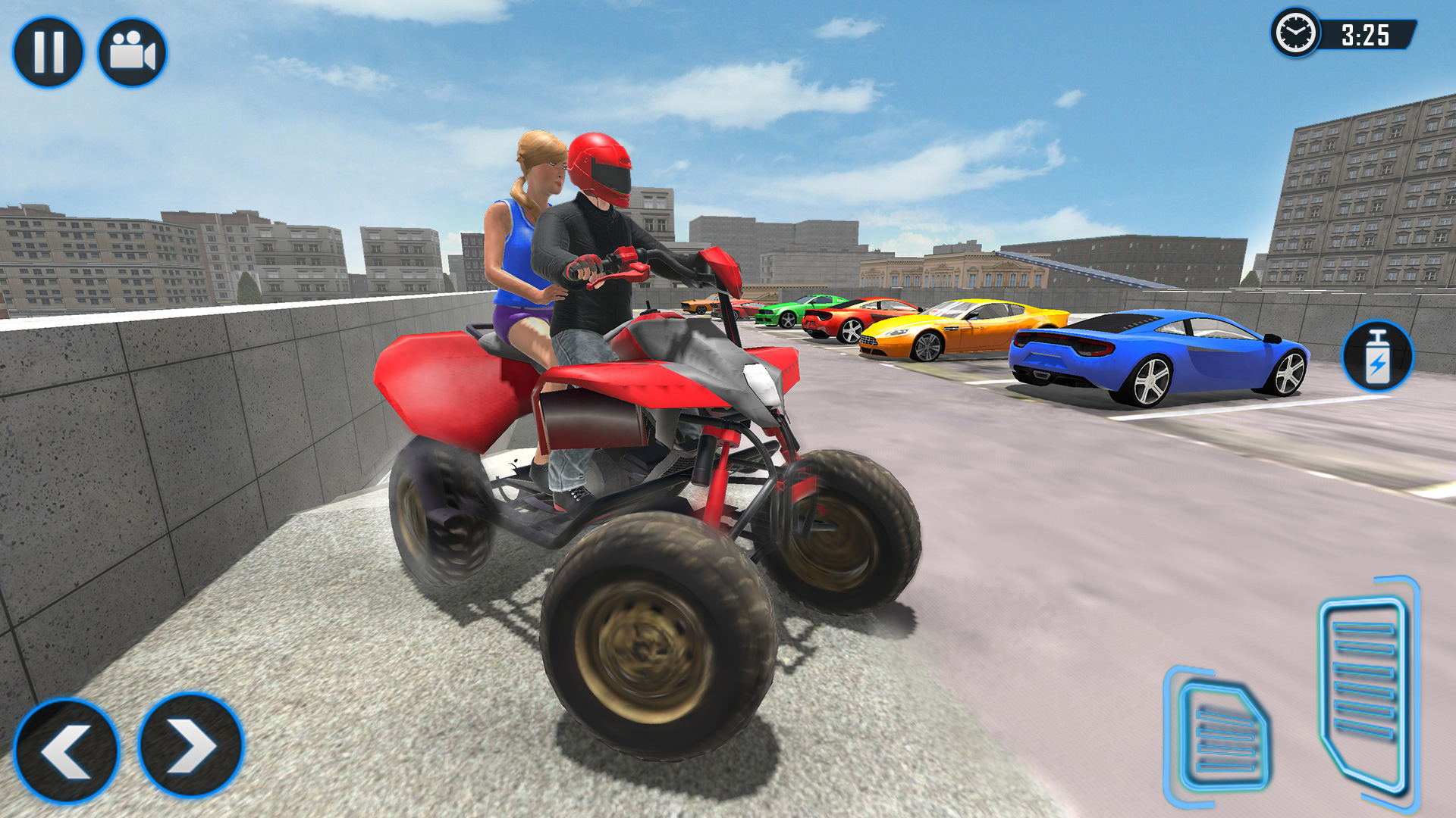 ATV Quad Bike Simulator 2018: Bike Taxi Games