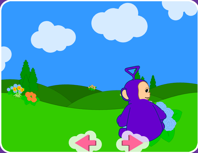 Teletubbies: Sliding Down the Hill