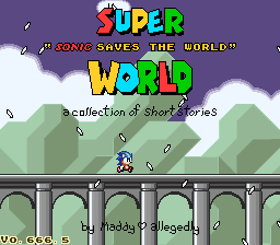 Super “Sonic Saves the World” World