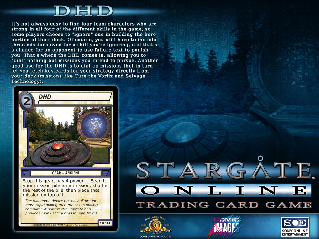 Stargate Online Trading Card Game