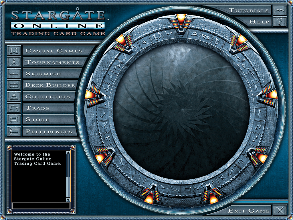 Stargate Online Trading Card Game