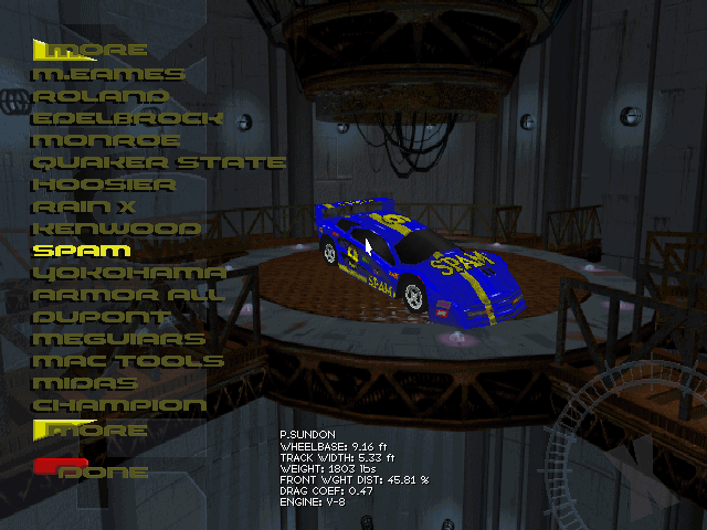 XCar: Experimental Racing
