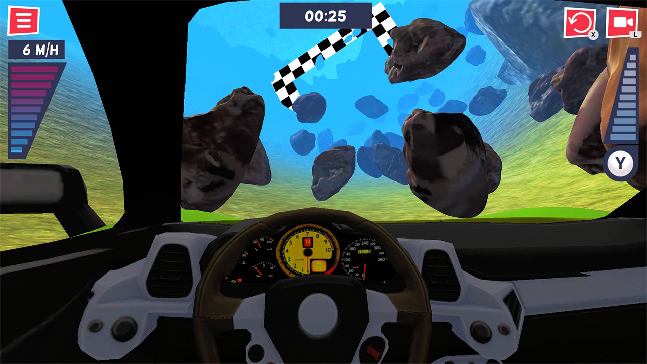 Uphill Stunt Driver: Extreme Racing Simulator