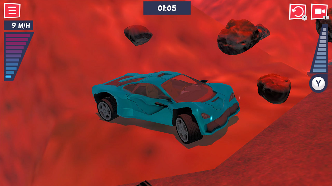 Uphill Stunt Driver: Extreme Racing Simulator