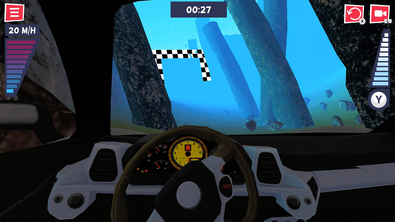 Uphill Stunt Driver: Extreme Racing Simulator