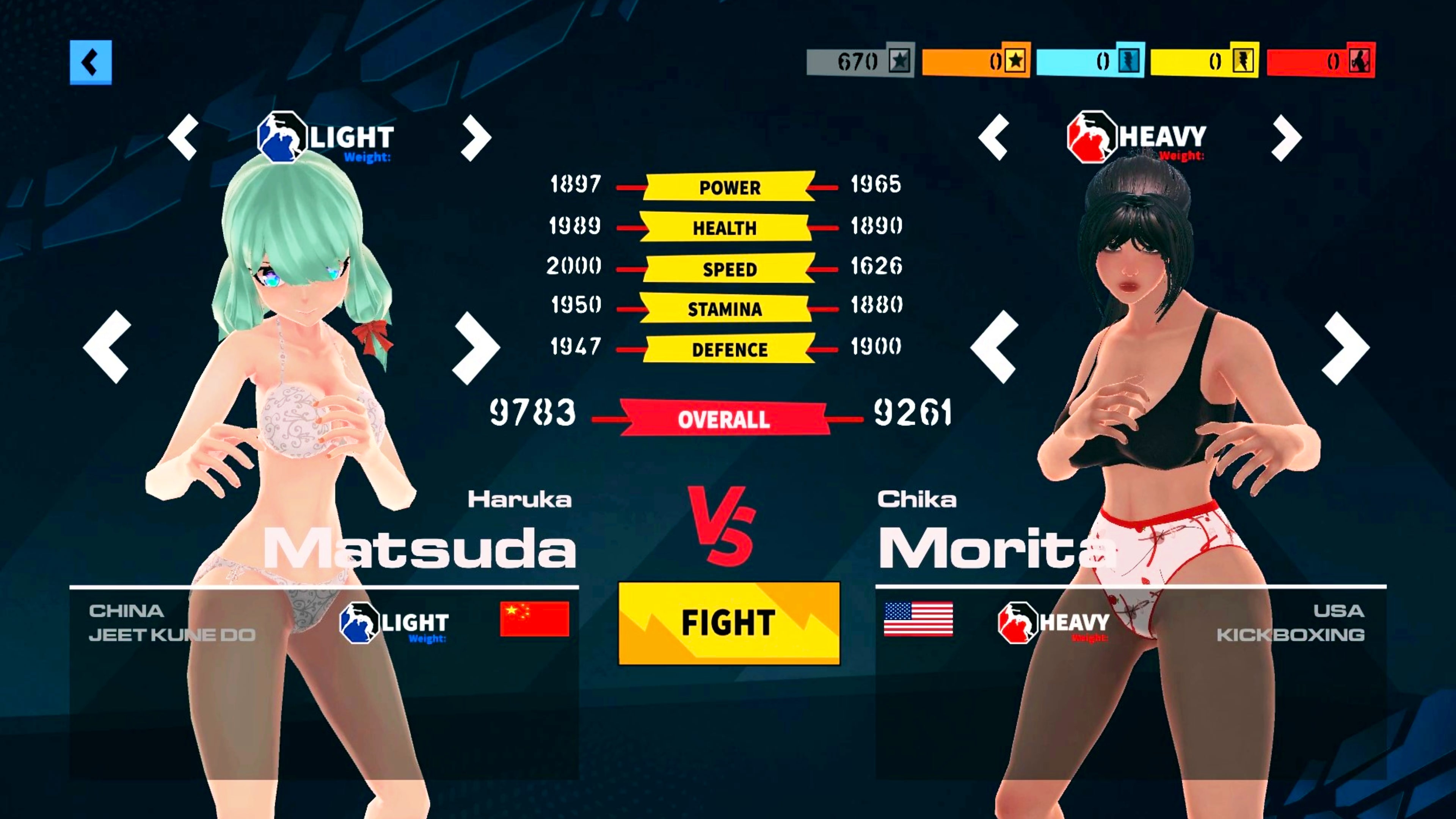 Anime Girls: MMA Tournament