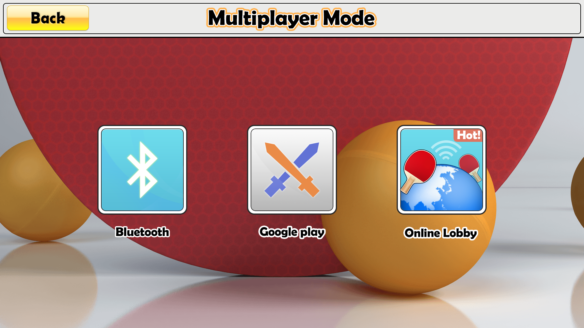 Virtual Table Tennis