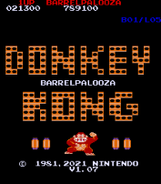 Donkey Kong Barrelpalooza