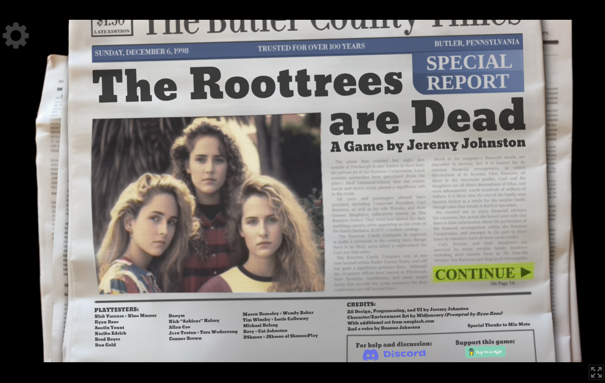 The Roottrees Are Dead