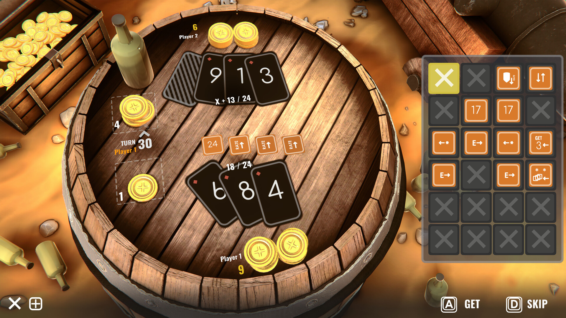 21Pirates Card Game