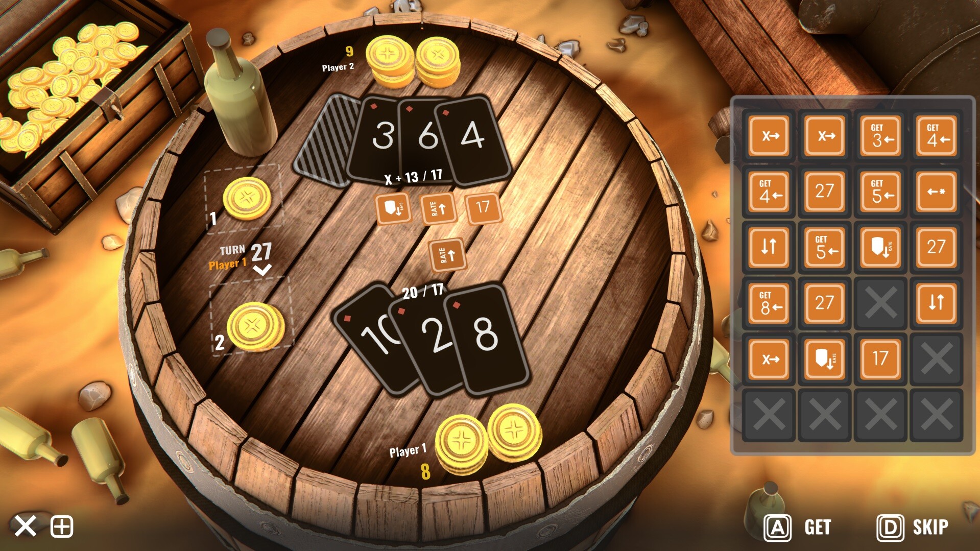 21Pirates Card Game