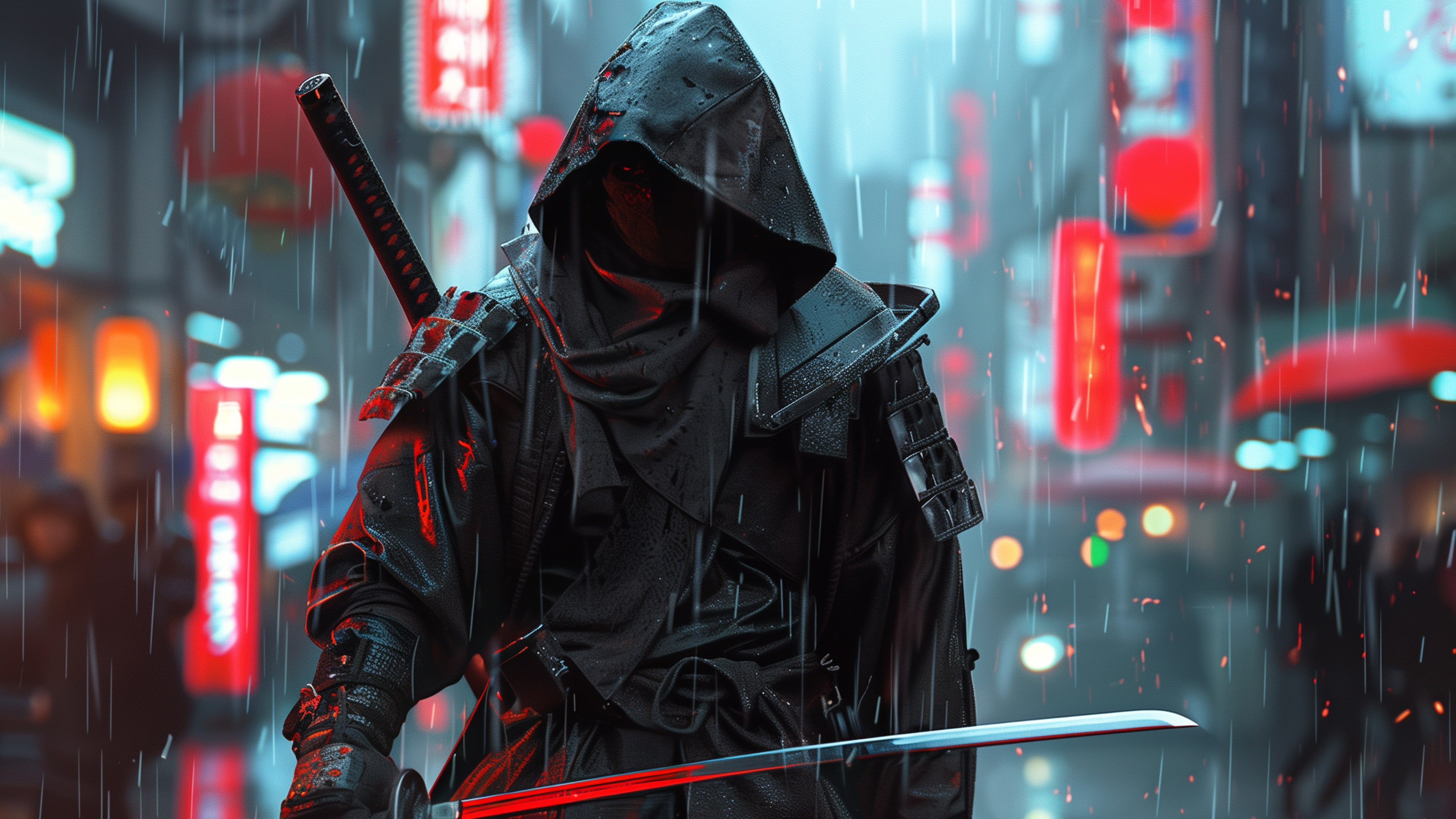Cyberpunk Samurai