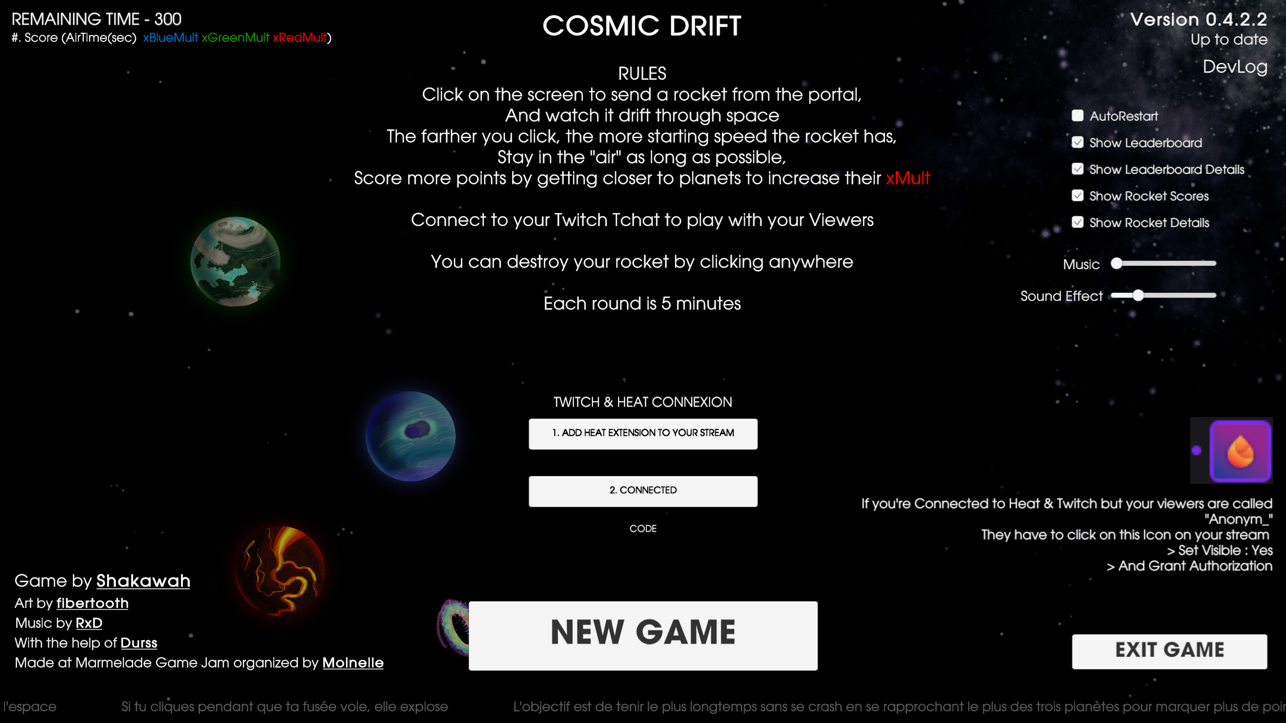 Cosmic Drift