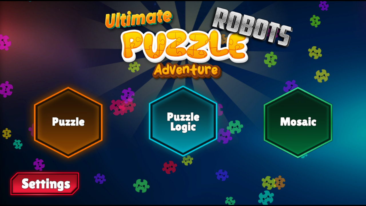 Ultimate Puzzle Adventure: Robots