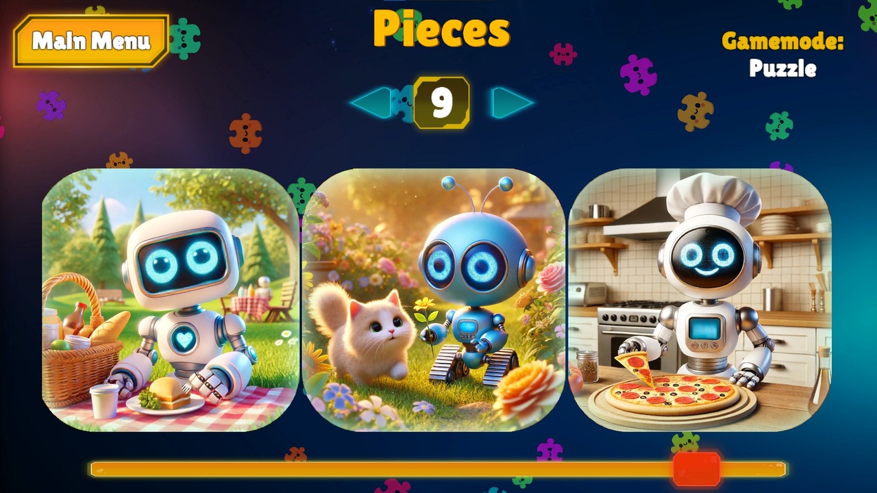 Ultimate Puzzle Adventure: Robots