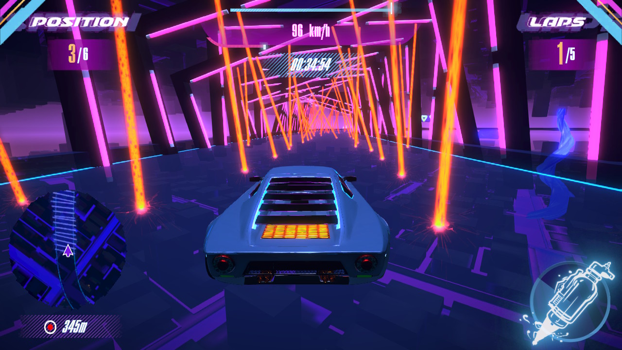 Cyber Racers: Retro Neon Punk Drift