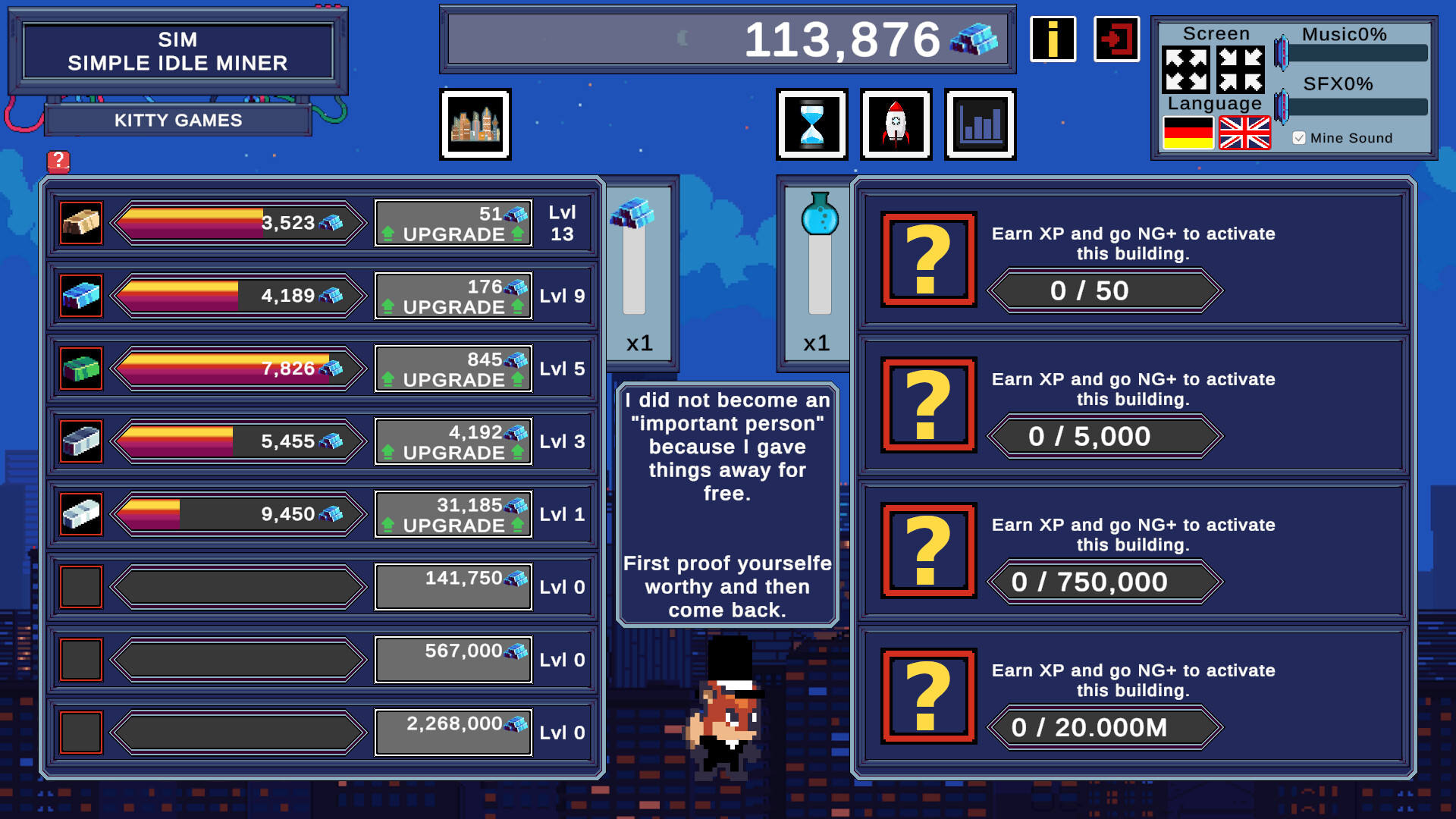 SIM: Simple Idle Miner