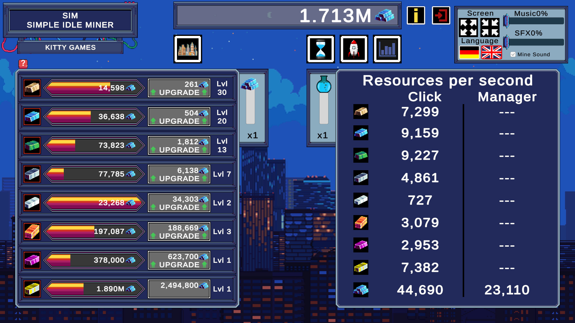 SIM: Simple Idle Miner