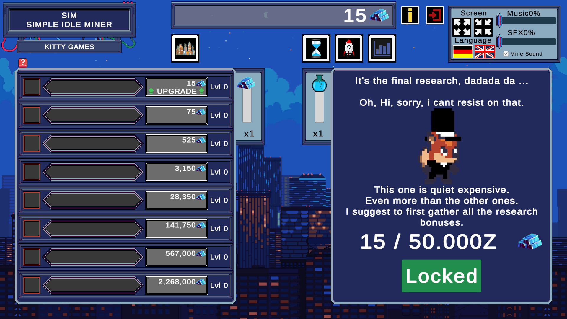 SIM: Simple Idle Miner