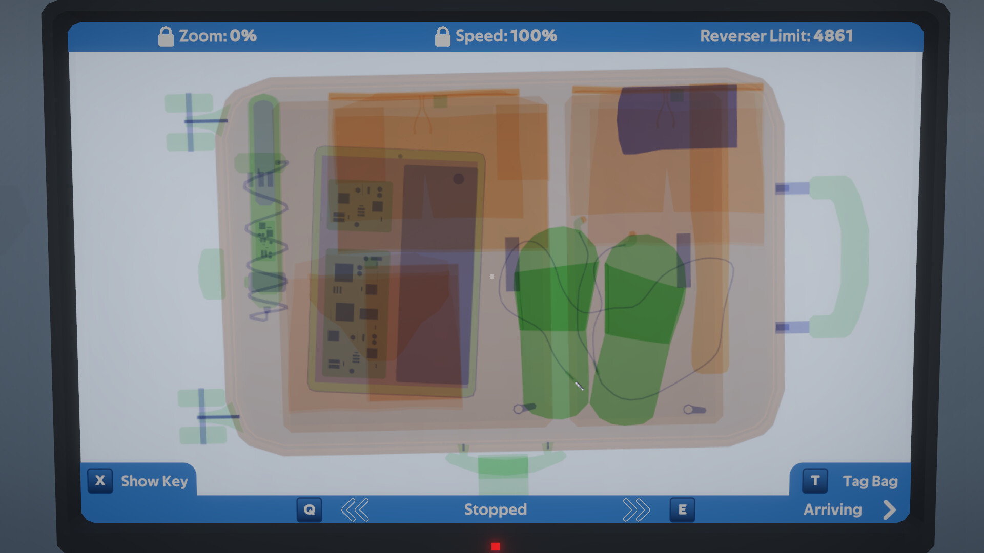 Airport X-Ray Simulator