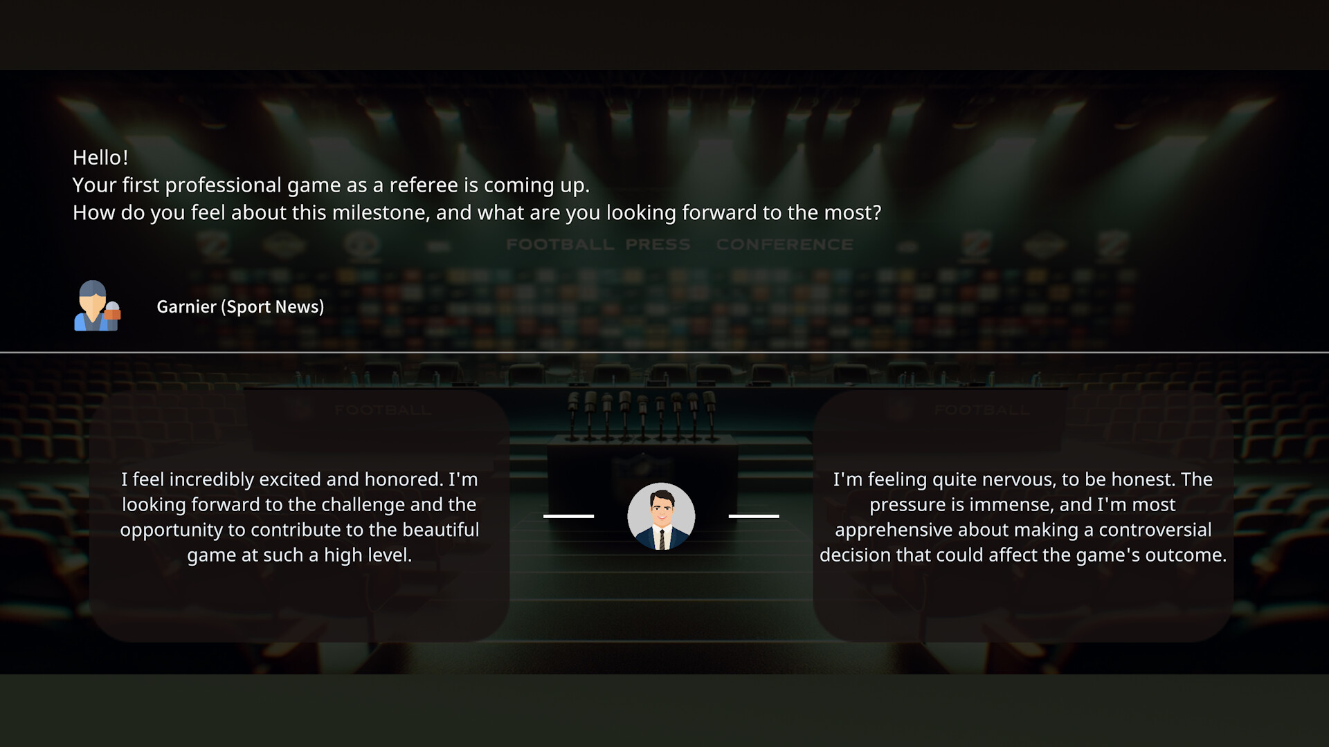 Football Referee Simulator