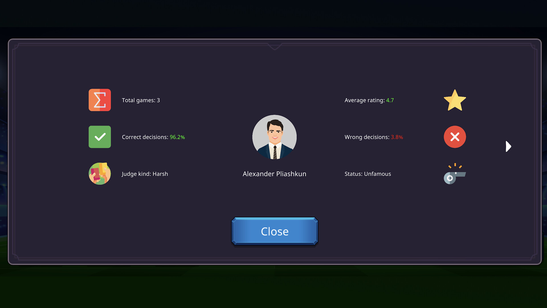 Football Referee Simulator