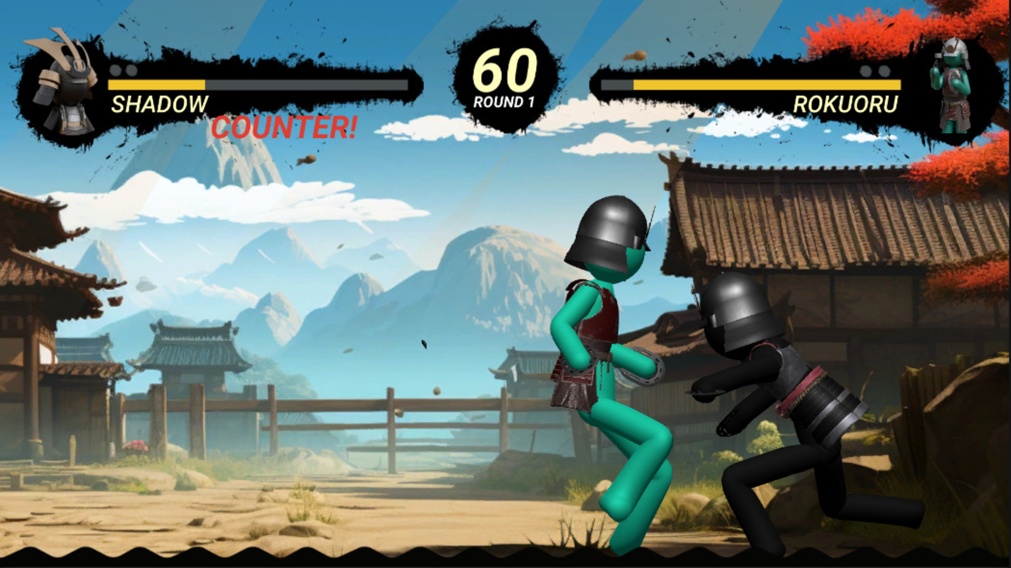 Samurai Katana Rampage: Stickman Saga