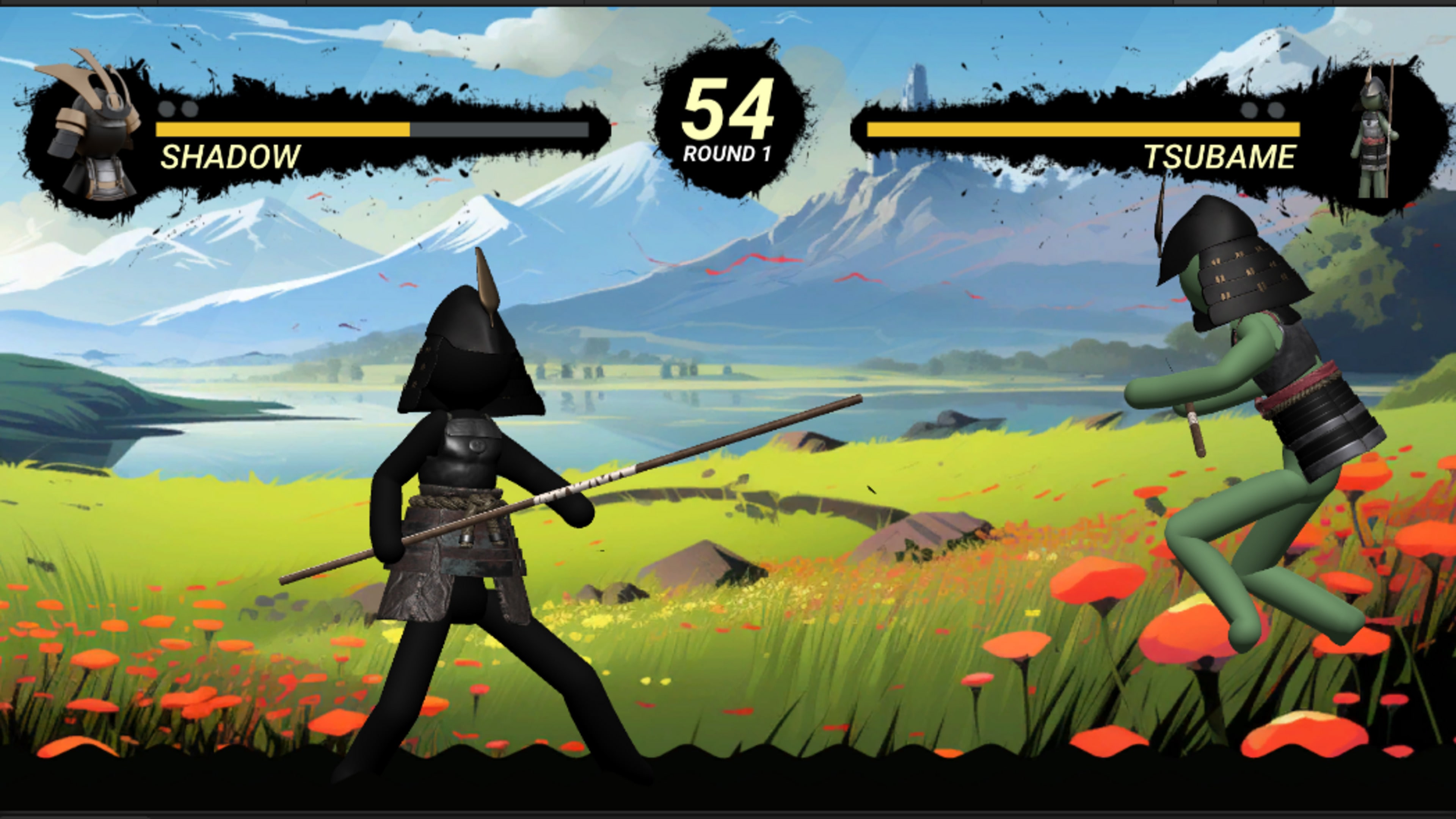 Samurai Katana Rampage: Stickman Saga