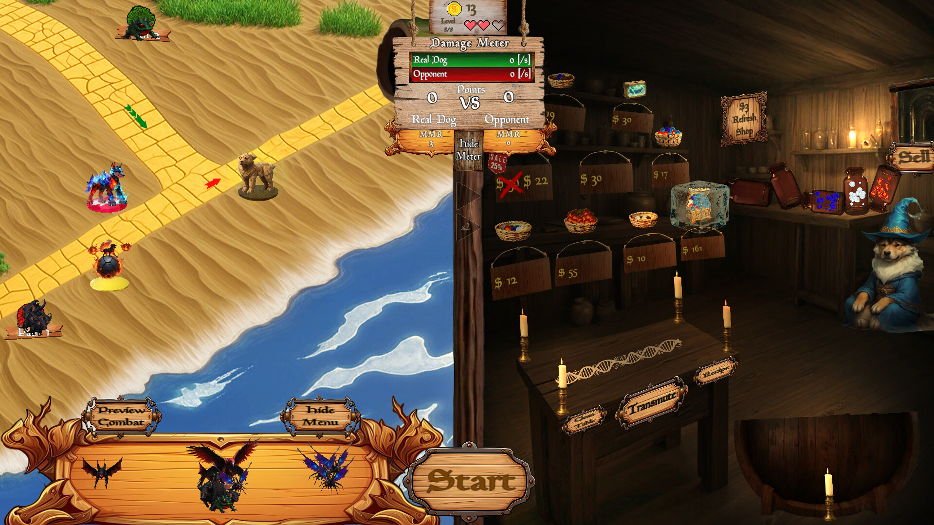 Elemental Dog Defense