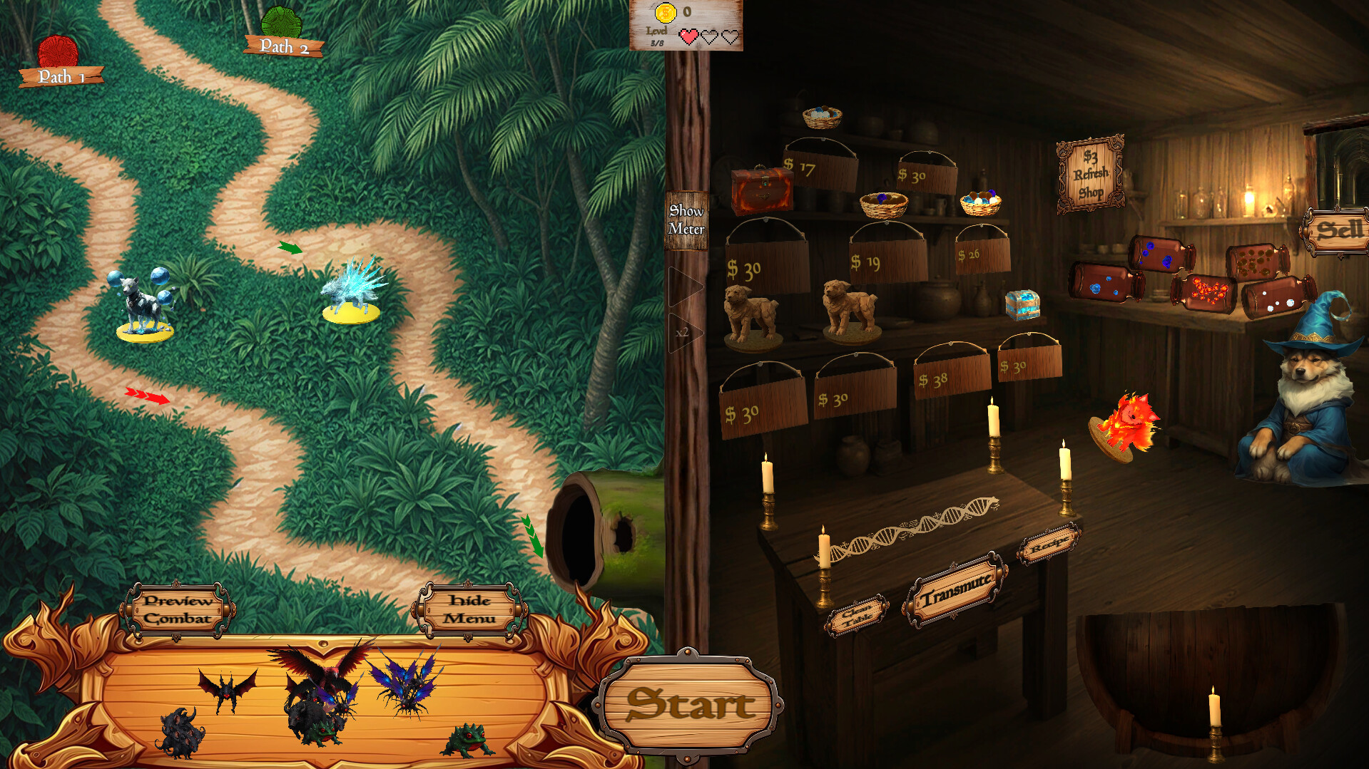 Elemental Dog Defense