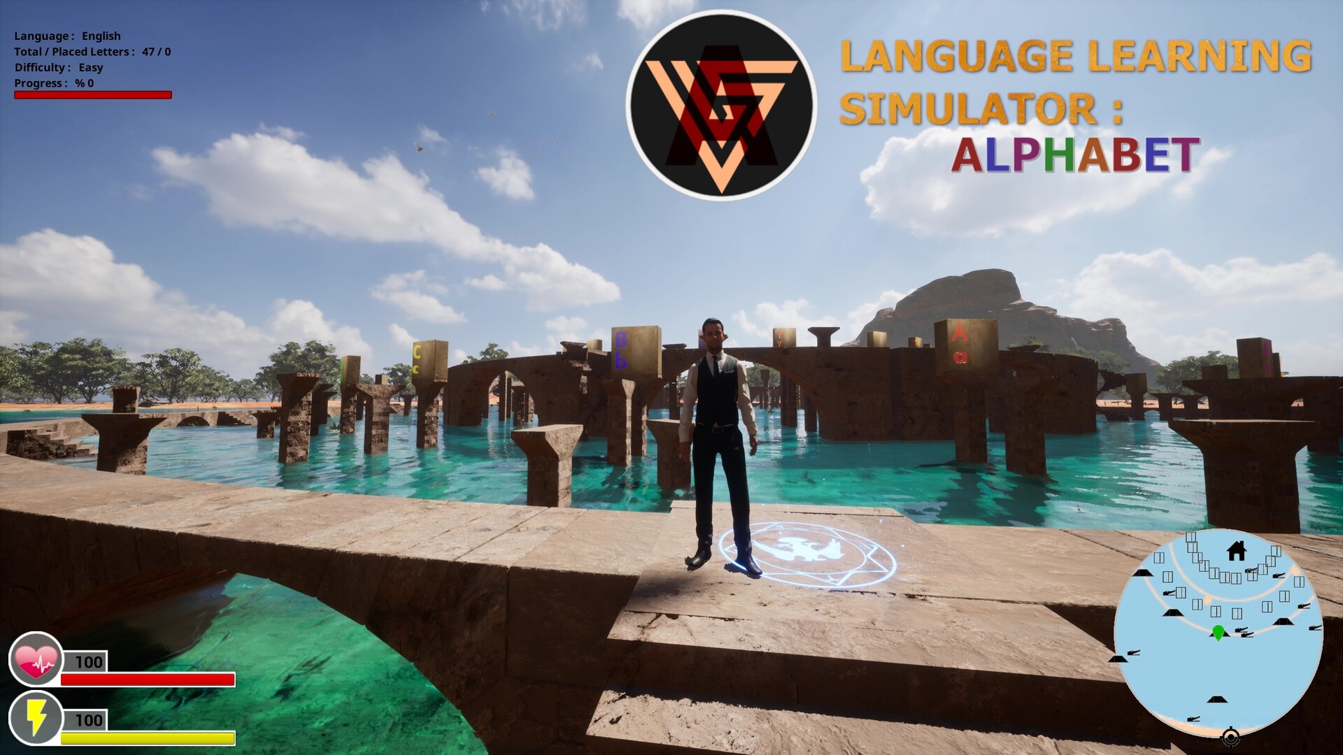 Language Learning Simulator: Alphabet