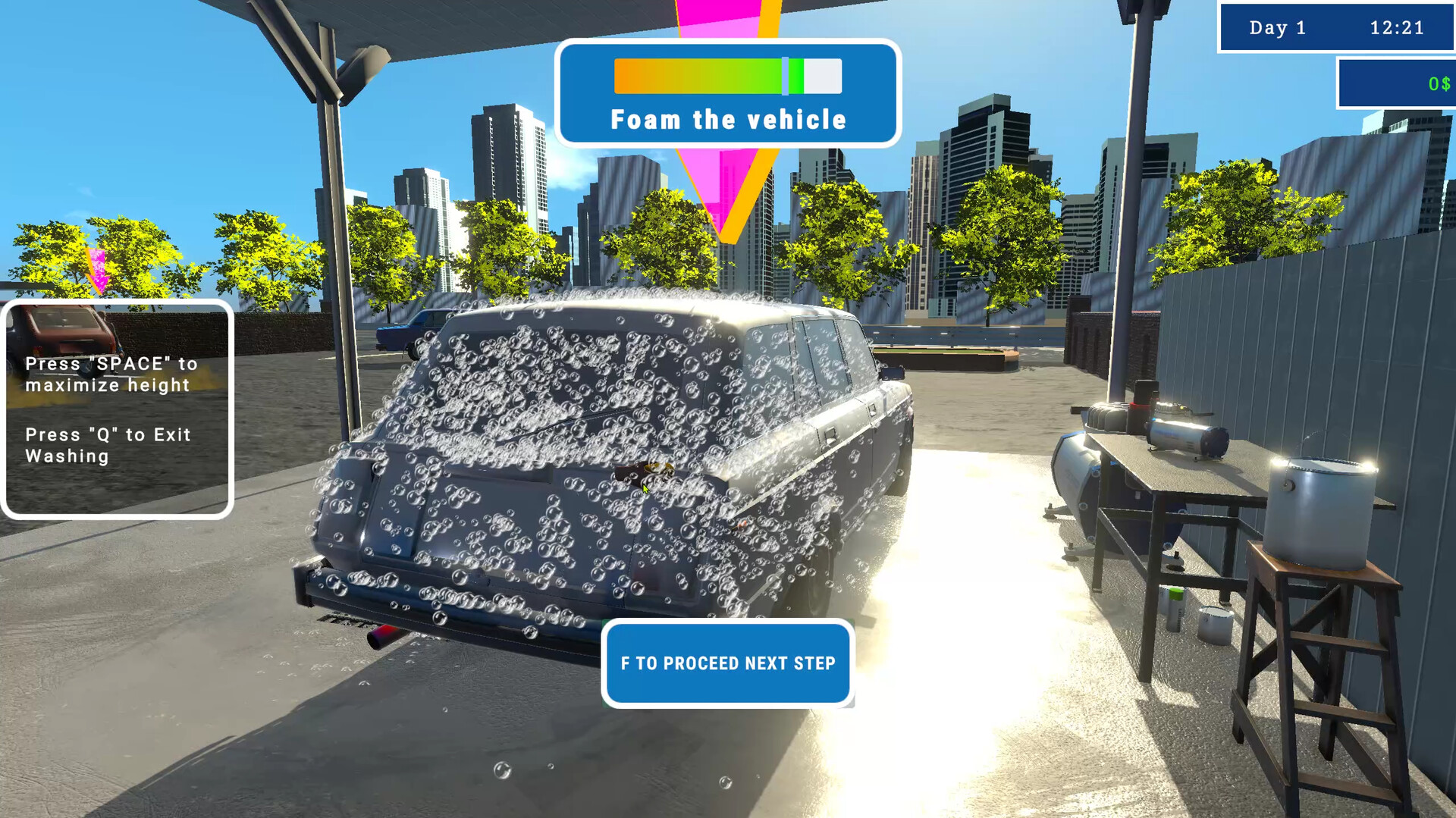 Express Car Wash Simulator