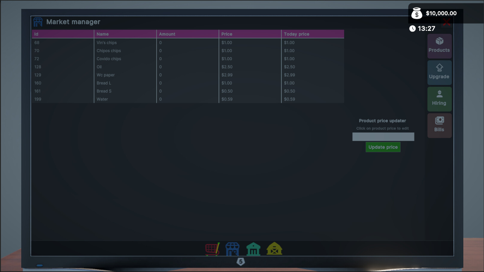 Market Master Simulator