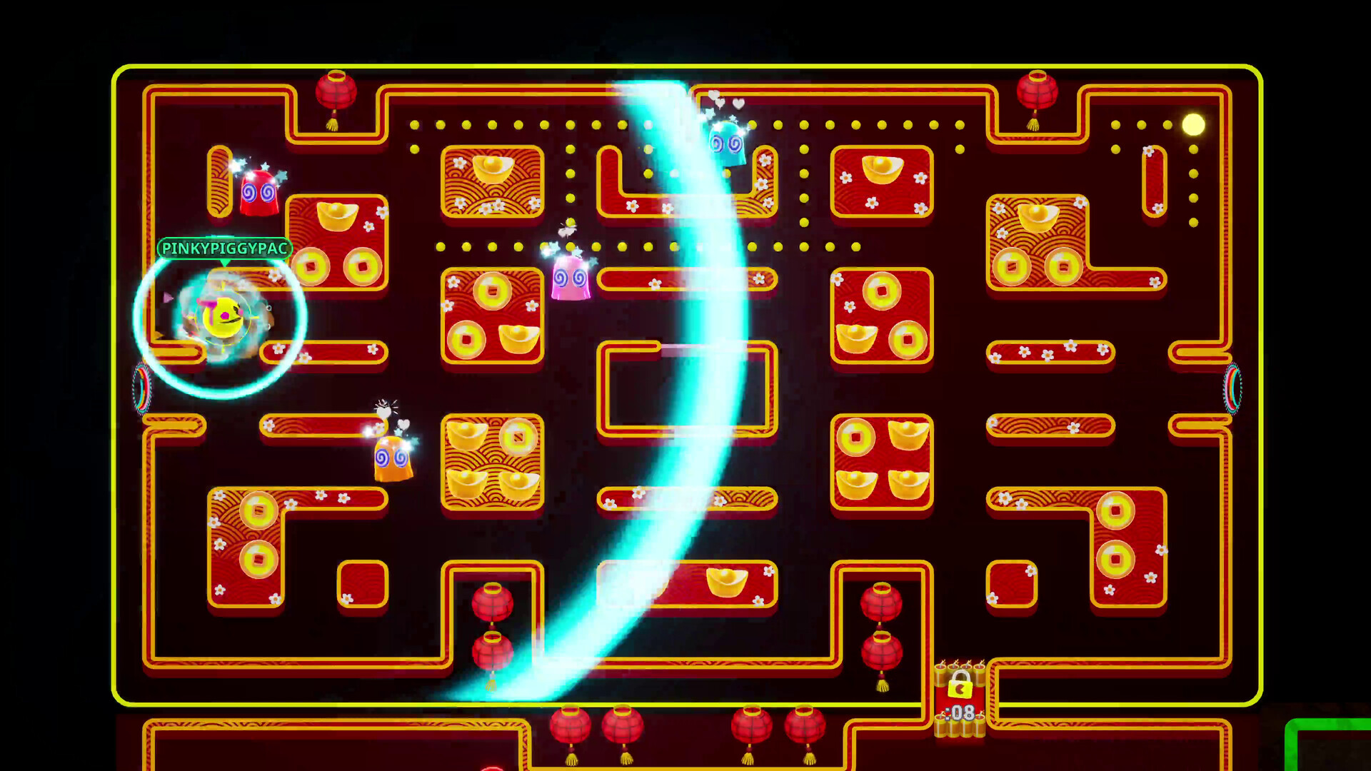 Pac-Man Mega Tunnel Battle: Chomp Champs – Lunar Animals Pac